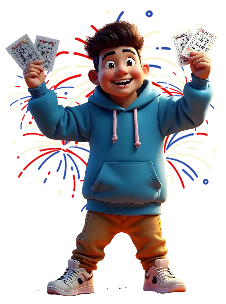 juan bingo holding cards